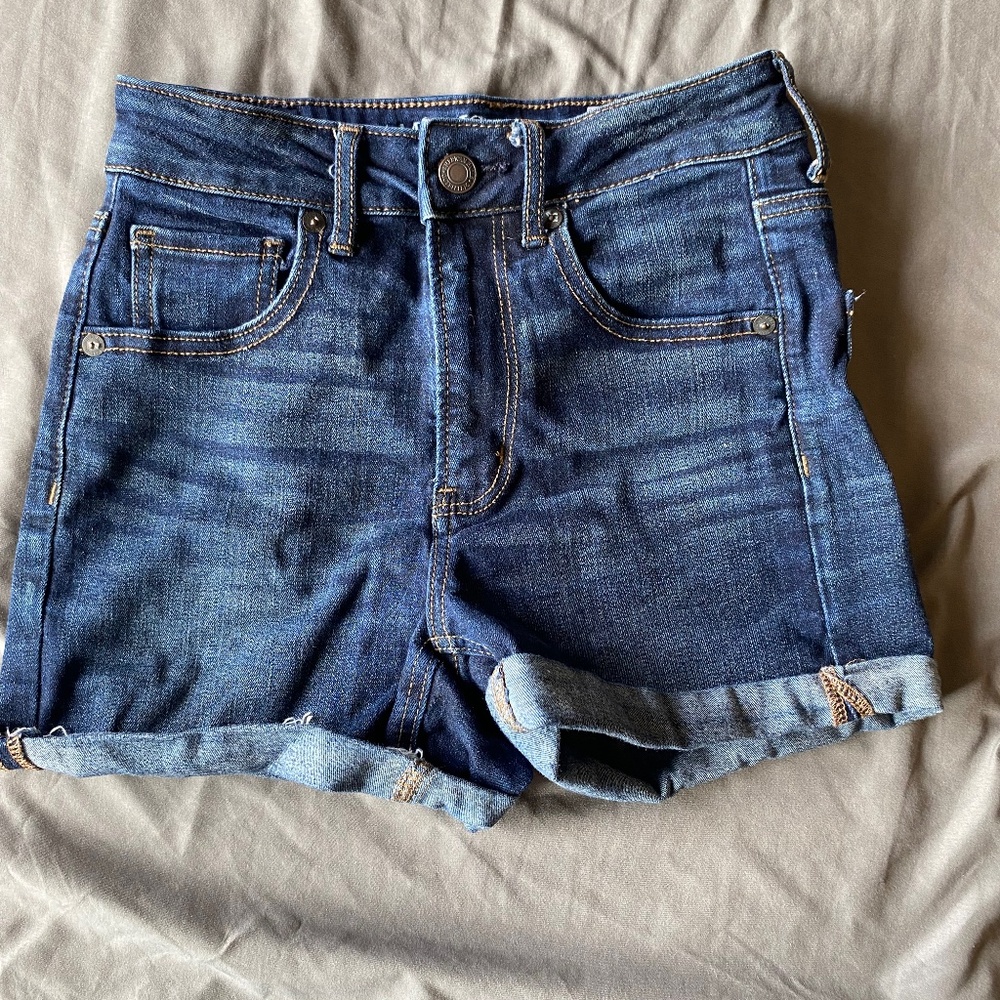 Blue Jean American eagle shorts